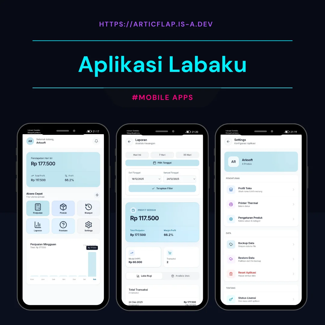 Aplikasi Labaku Kasir Digital